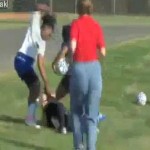 female soccer assault