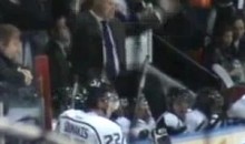Gatineau Olympiques Head Coach Throws Garbage On Ice During Tantrum (Video)