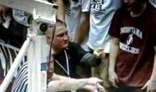 Montana Fans Shake The Basket During Weber State Free Throw (Video)