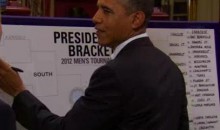 President Barack Obama Fills Out His 2012 NCAA March Madness Bracket (Video)