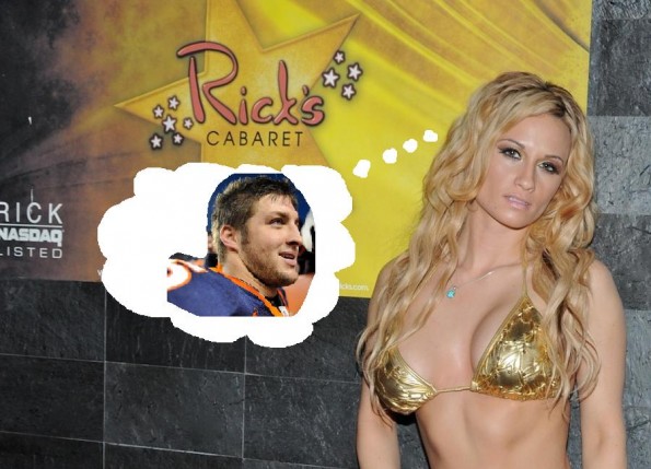 tebow lap dance