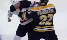 Frozen Fisticuffs Fight Of The Night — Thornton vs. Boulton — 3/1/12