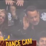 tom hanks la kings dance cam