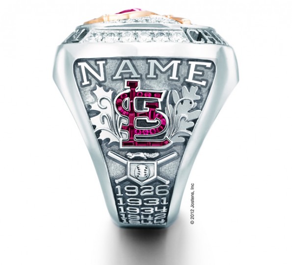 cardinals world series ring squirrel