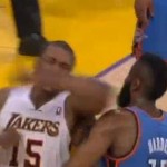 metta world peace elbows james harden