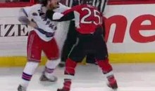 Chris Neil And Brandon Prust Provided This Entertaining Playoff Hockey Fight (Video)