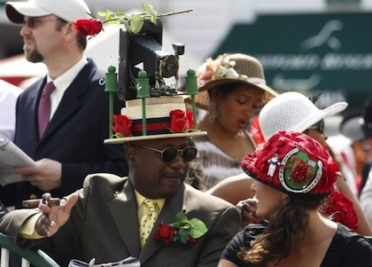 #3 2012 kentucky derby camera hat #3 2012 kentucky derby camera hat