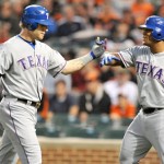 Josh Hamilton 4 home runs vs Orioles