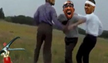 Amar’e Stoudemire vs. A Fire Extinguisher (Hilarious GIF)