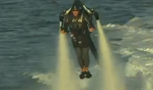 Guy Uses Jet Pack To Fly Around McCovey Cove During Matt Cain’s Perfect Game (Videos)