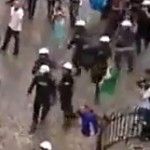 croatian fans clash with polish police at euro 2012