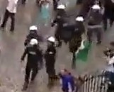Drunk Croatian Fans at Euro 2012 Clash with Polish Police (Video)
