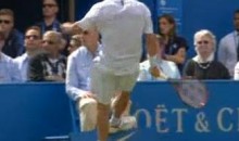 David Nalbandian Disqualified From Queen’s Club Final After Kicking Sign at Line Judge (Video)