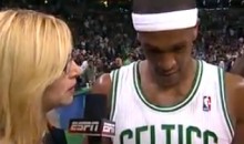 Celtics’ Rajon Rondo Called the Miami Heat Crybabies During Halftime Interview (Video)