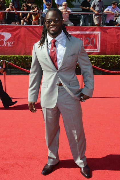 #15 Trent Richardson on red carpet at 2012 ESPY Awards #15 Trent Richardson on red carpet at 2012 ESPY Awards