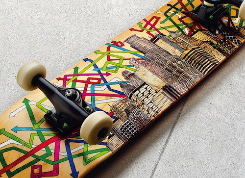 #6 mark rivard skateboard art 1 #6 mark rivard skateboard art 1