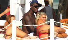 Mario Balotelli Shows Off His Awesome Purple Underwear While Vacationing In Ibiza (Pics)