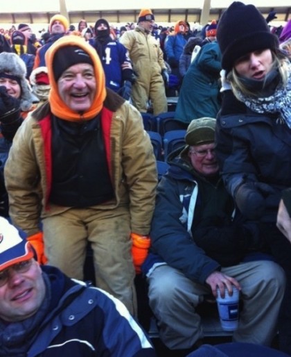 bill murray-bears packers nfc championship game