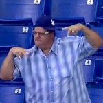 dodgers fan dancing at mariners game extra innings