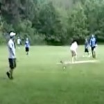 grandma hit by softball