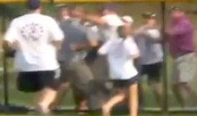 Two Classy Dads Set Great Example By Brawling, Getting Arrested At Little League Game (Video)