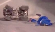Watch This Mascot Get Thrown From An ATV And Hit The Ground Face First (Video)