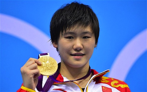 #14 Ye Shiwen gold swimming china #14 Ye Shiwen gold swimming china