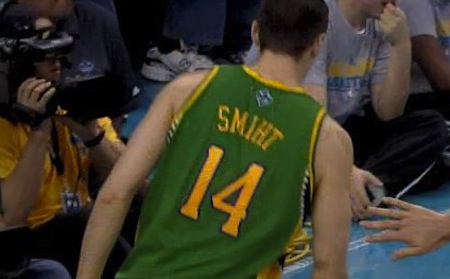 17 jason smith new orleans hornets misspelled jersey 17 jason smith new orleans hornets misspelled jersey
