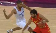France’s Nicolas Batum Punches Spain’s Juan Carlos Navarro In The Groin (Video)