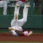 bryce harper bad defense of rollins home run