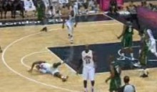 LeBron James Flops With 30-Point Lead Over Nigeria (Video)
