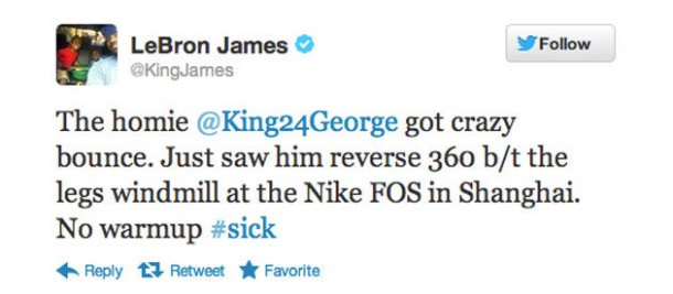 lebron tweet about paul george