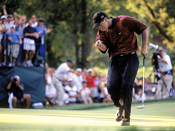 Tiger Woods at the 2000 PGA