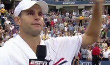 Andy Roddick Gave A Heartfelt Farewell Speech At The US Open Last Night (Video)