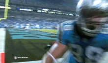 Watch Greg Olsen And Antrel Rolle Crash Into A Camera During Last Night’s Giants-Panthers Game (Video + GIF)