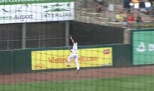 Pawtucket Red Sox Outfielder Jason Repko Makes An Incredible Over-The-Wall Catch (Video)