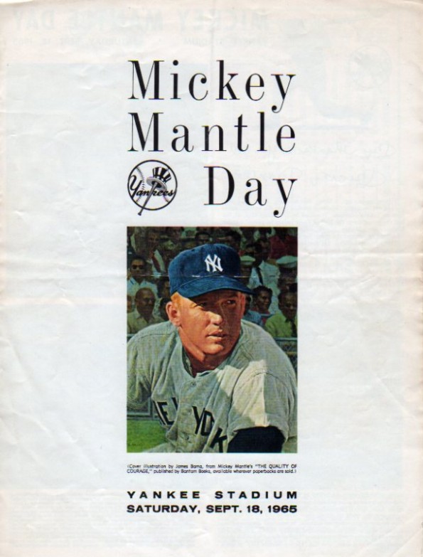 mickey mantle day program