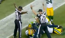 Internet Explodes With Outrage After Replacement Refs Ruin Seahawks-Packers Monday Night Football Game  (Video)