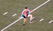A Streaker With A Cause Interrupted the Ravens-Patrios Game Last Night (Video)