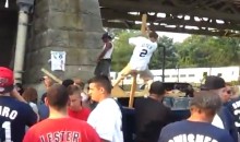 Yankees Fan Falls Off Stage While Pole Dancing (Video)