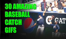 21 Amazing Baseball Catch GIFs