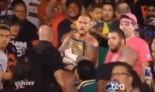 WWE Champ CM Punk Punched A Fan During Monday Night Raw (Videos)