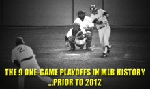 The 9 One-Game Playoffs in MLB History (Prior to 2012)