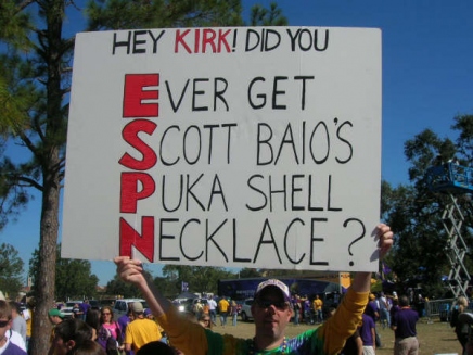 15 great funny ESPN college gameday signs - puca shell necklace 15 great funny ESPN college gameday signs - puca shell necklace