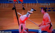 Charlotte Bobcats Provide a Nut-Cracking Halftime Show (GIF)