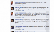 NFL Quarterbacks Conversation On Facebook (Week 12)