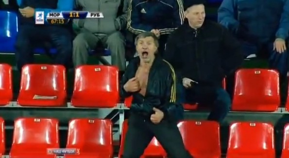 russia soccer fan
