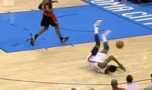 Let's All Watch Hasheem Thabeet Trip Over His Own Feet (Video)