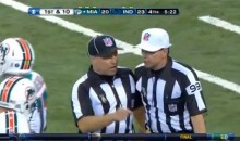 NFL Referee Tony Corrente Unleashes Expletive With His Mic On (Video)