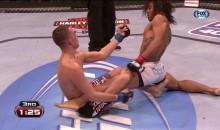 Nate Diaz Flipped Ben Henderson the Bird During UFC on Fox on Saturday (Video)